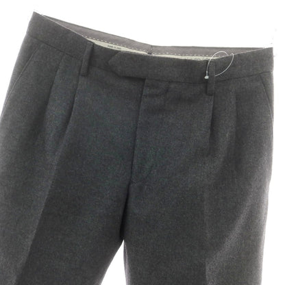 【中古】ジェルマーノ GERMANO ウール ドレススラックスパンツ グレー【 46 】【 状態ランクA 】【 メンズ 】