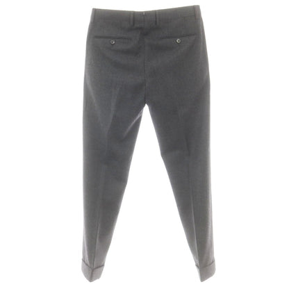 【中古】ジェルマーノ GERMANO ウール ドレススラックスパンツ グレー【 46 】【 状態ランクA 】【 メンズ 】