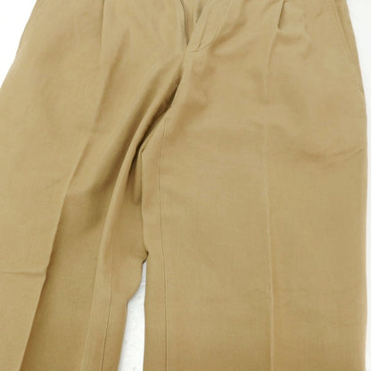 【中古】ロロピアーナ Loro Piana コットン カジュアルスラックスパンツ ダークベージュ【サイズ46】【 状態ランクC 】【 メンズ 】