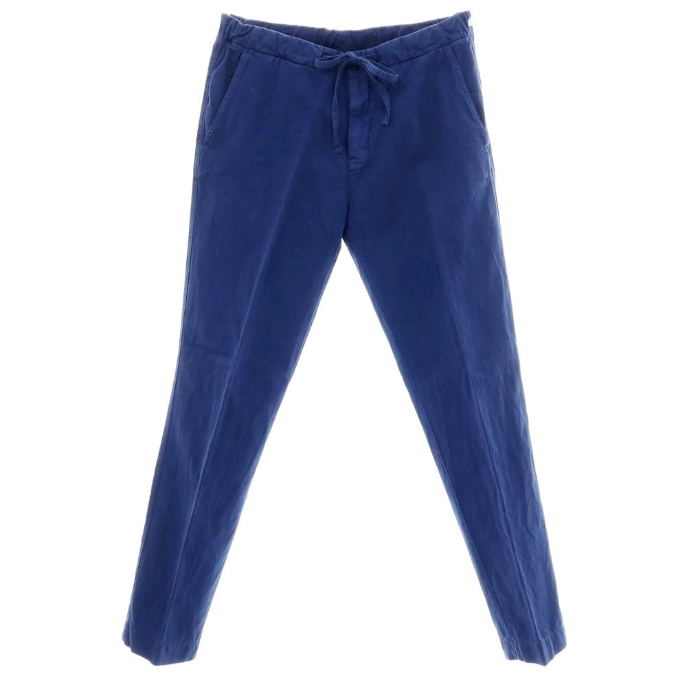 【中古】ロロピアーナ Loro Piana コットンリネン イージーパンツ ネイビーブルー系【サイズS】【 状態ランクC 】【 メンズ 】