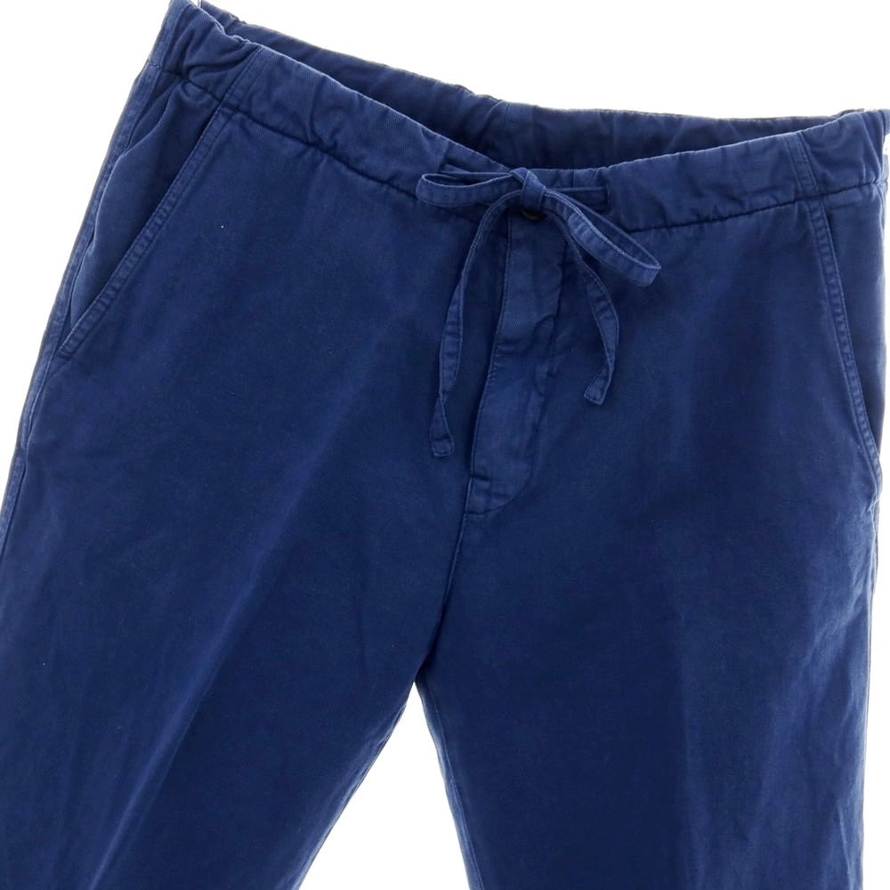 【中古】ロロピアーナ Loro Piana コットンリネン イージーパンツ ネイビーブルー系【サイズS】【 状態ランクC 】【 メンズ 】