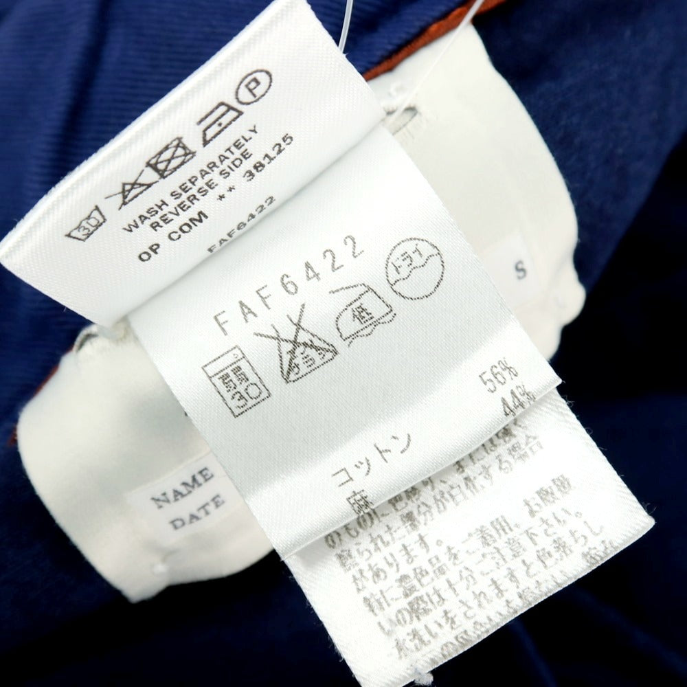 【中古】ロロピアーナ Loro Piana コットンリネン イージーパンツ ネイビーブルー系【サイズS】【 状態ランクC 】【 メンズ 】