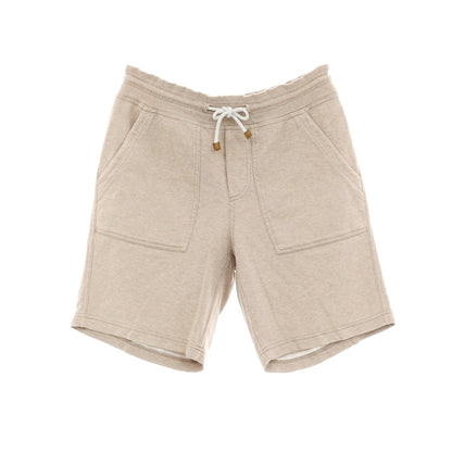 【中古】ブルネロクチネリ Brunello Cucinelli コットンナイロン ショートパンツ ベージュブラウン系【サイズ46】【 状態ランクD 】【 メンズ 】