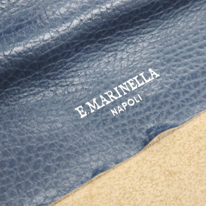 【中古】マリネッラ E.MARINELLA ソットブラッチョ ブリーフケース ネイビーブルー【 状態ランクC 】【 メンズ 】