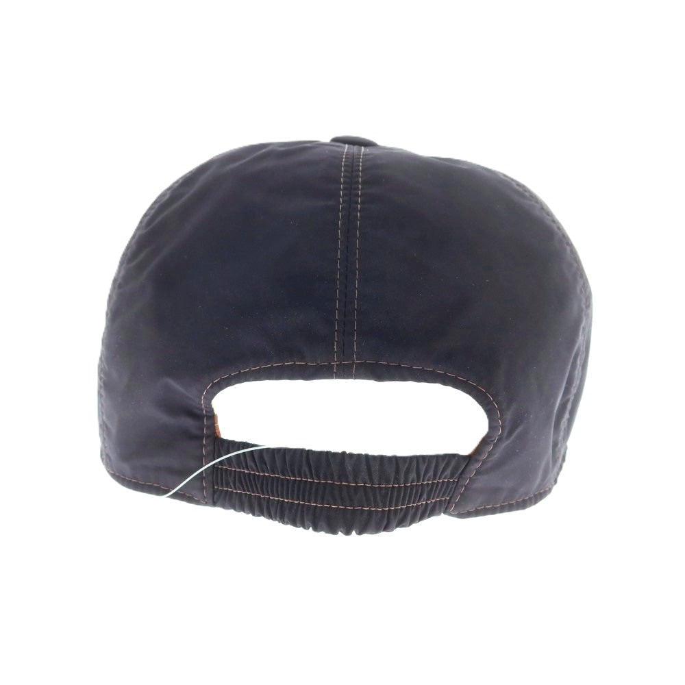 【中古】ロロピアーナ Loro Piana ポリエステルポリウレタン ベースボールキャップ ネイビー【 状態ランクC 】【 メンズ 】