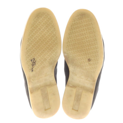 【中古】ロロピアーナ Loro Piana スエード スリッポン ローファー ブラック【 40 】【 状態ランクC 】【 メンズ 】