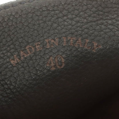 【中古】ロロピアーナ Loro Piana スエード スリッポン ローファー ブラック【 40 】【 状態ランクC 】【 メンズ 】