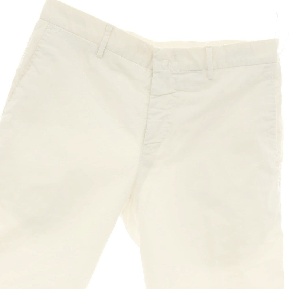 【中古】ピーティートリノ PT TORINO BERMUDA ストレッチ コットン ショートパンツ ホワイト【サイズ44】【 状態ランクB 】【 メンズ 】