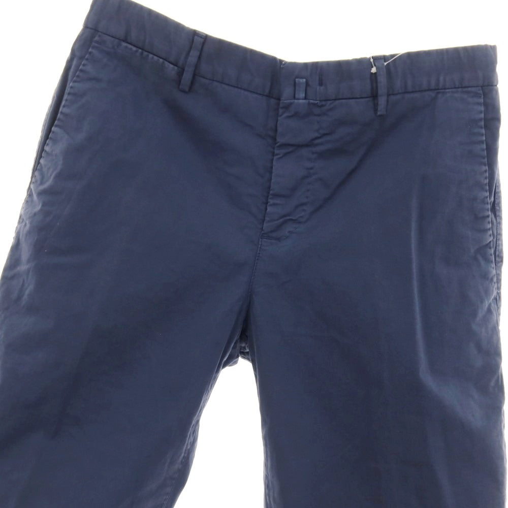 【中古】ピーティートリノ PT TORINO BERMUDA ストレッチ コットン ショートパンツ ネイビー【サイズ44】【 状態ランクB 】【 メンズ 】