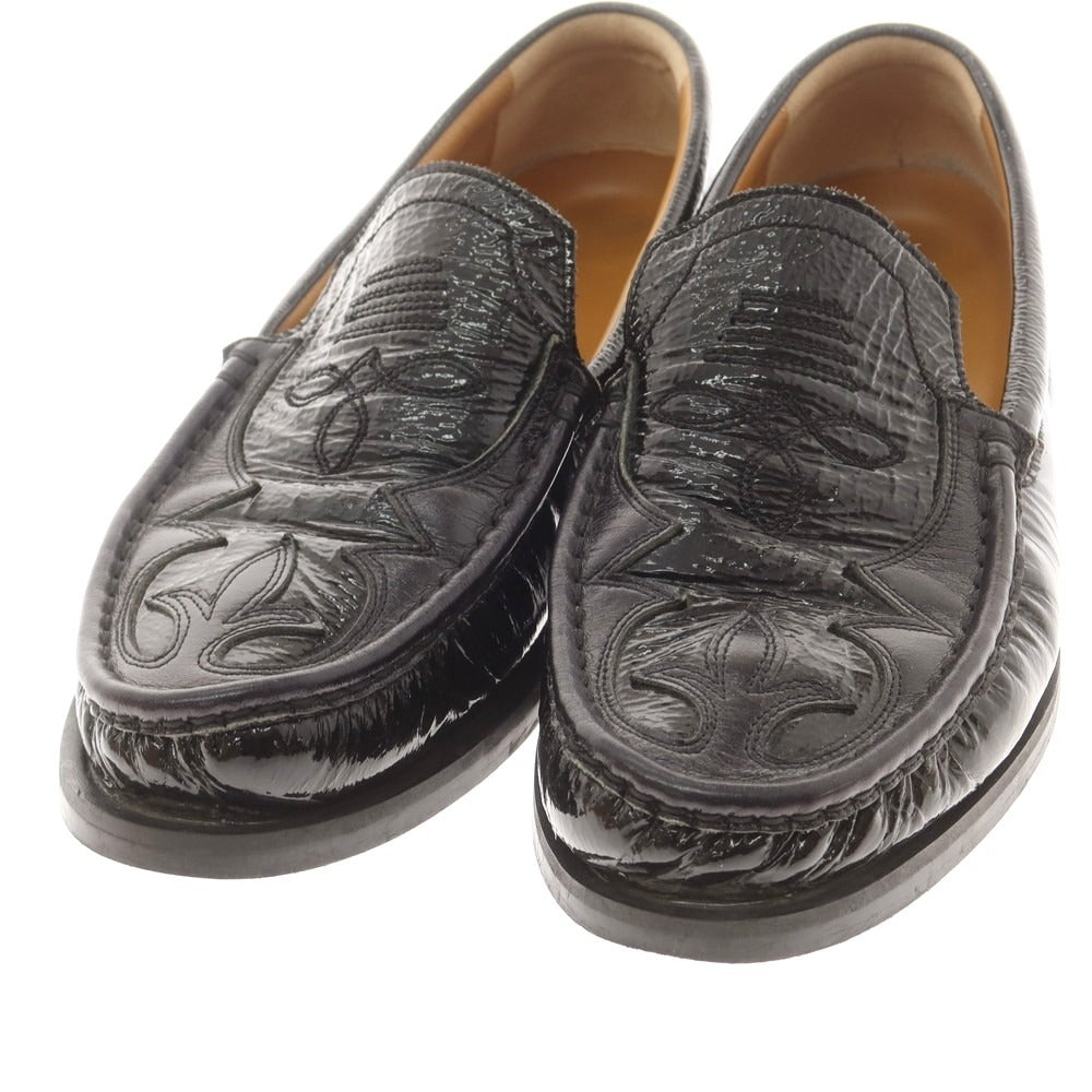 【中古】タンク TanC パテントレザー モカシン ローファー ブラック【 26.5cm 】【 状態ランクB 】【 メンズ 】