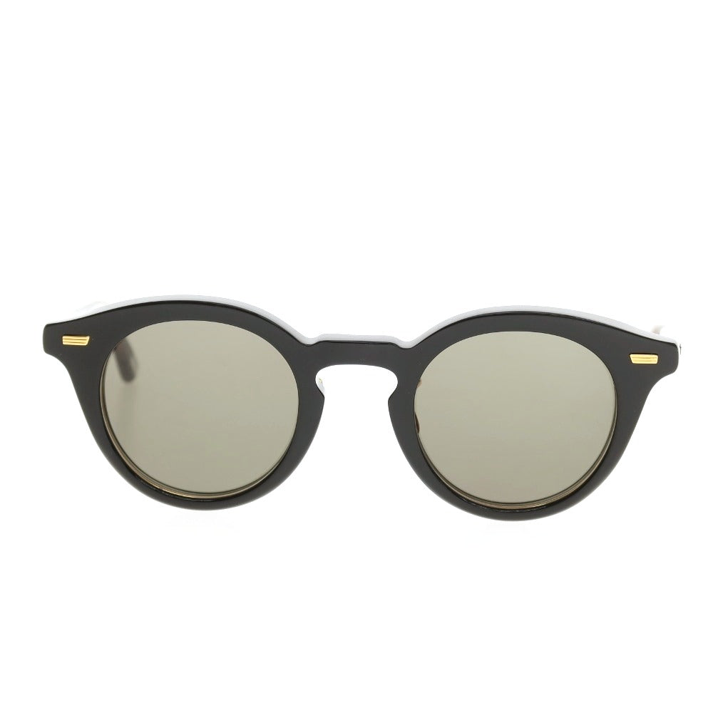 【中古】ユウイチ トヤマ YUICHI TOYAMA :5 POISSY セルフレーム ボストン サングラス ブラック【サイズ45□25 148】【 状態ランクA 】【 メンズ 】