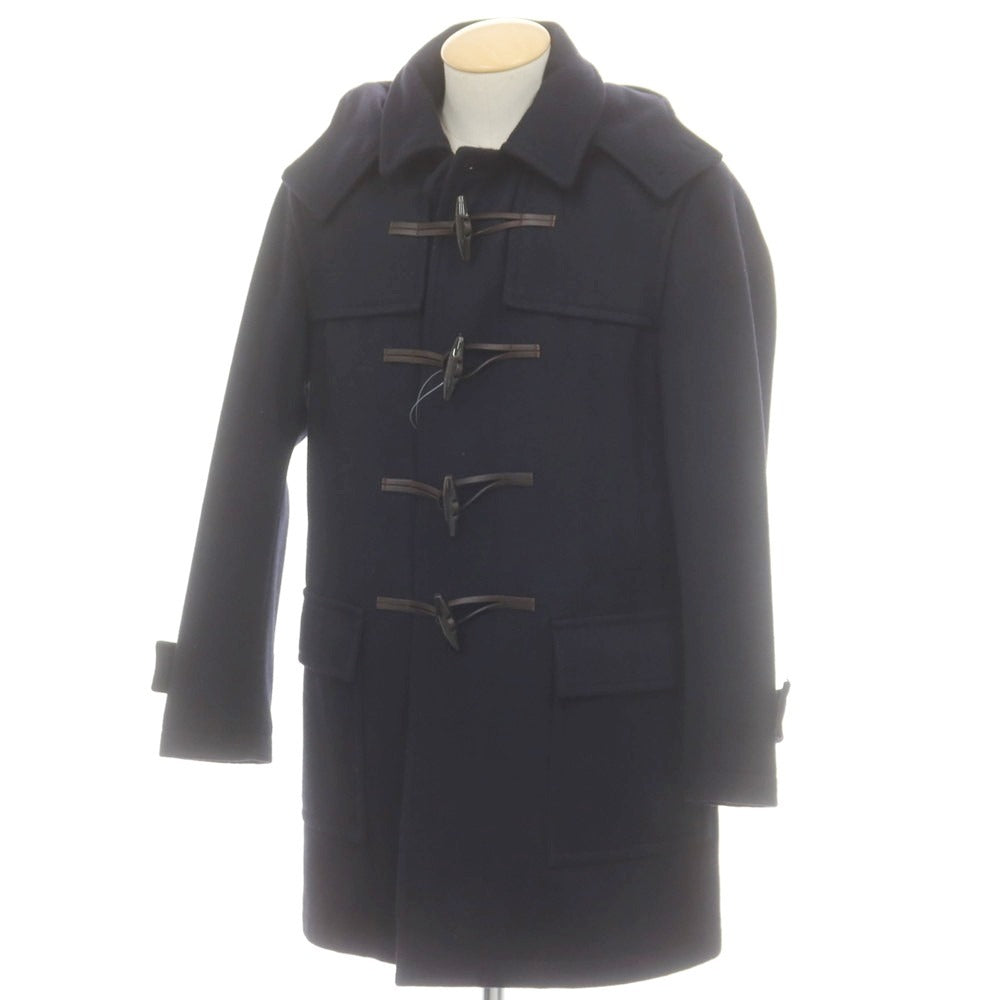 【中古】コーチ COACH ウールレーヨンナイロンアクリルポリエステル ダッフルコート ダークネイビー【 XS 】【 状態ランクB 】【 メンズ 】
