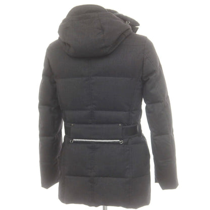 【中古】ピューテリー PEUTEREY ハリケーン フーデッド ダウンコート ブラック【 XS 】【 状態ランクC 】【 メンズ 】