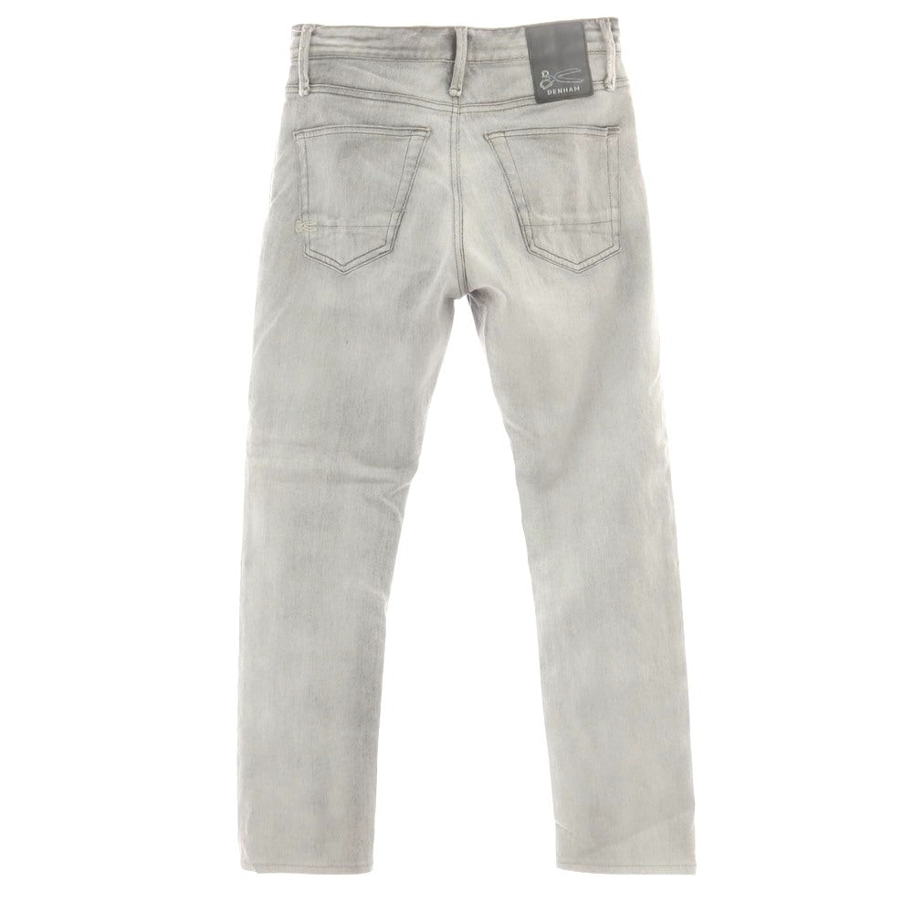 【中古】デンハム DENHAM ストレッチ コットン 5ポケットパンツ グレー【 46 】【 状態ランクB 】【 メンズ 】