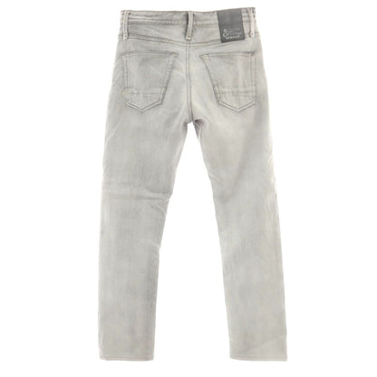 【中古】デンハム DENHAM ストレッチ コットン 5ポケットパンツ グレー【 46 】【 状態ランクB 】【 メンズ 】