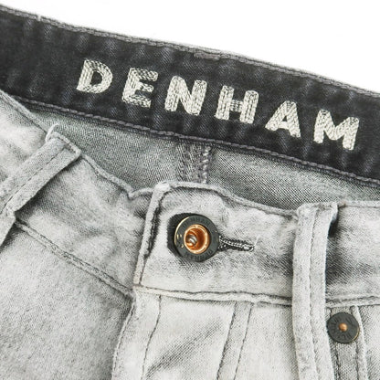 【中古】デンハム DENHAM ストレッチ コットン 5ポケットパンツ グレー【 46 】【 状態ランクB 】【 メンズ 】