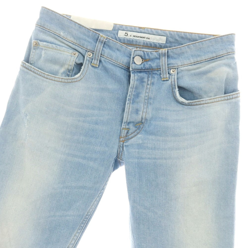 【中古】デパートメントファイブ Department5 ストレッチ コットン ジーンズ デニムパンツ ライトブルー【 29 】【 状態ランクB 】【 メンズ 】