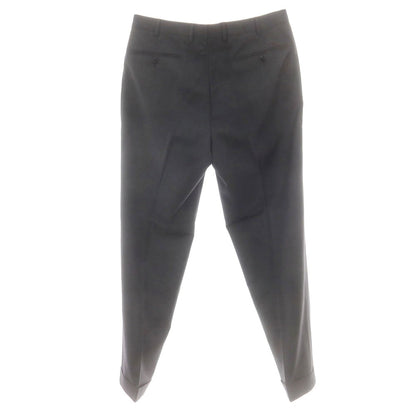 【中古】エルメネジルドゼニア Ermenegildo Zegna SUPER100’S ウール ドレススラックスパンツ チャコール【 52 】【 状態ランクC 】【 メンズ 】