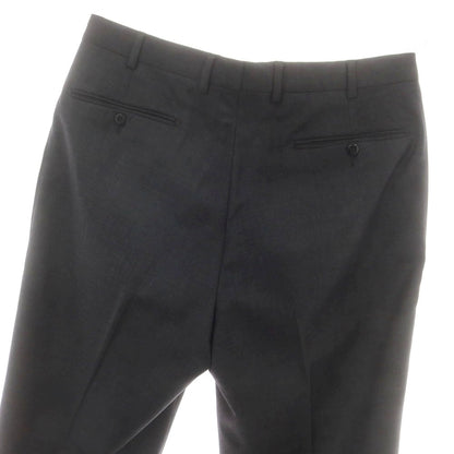 【中古】エルメネジルドゼニア Ermenegildo Zegna SUPER100’S ウール ドレススラックスパンツ チャコール【 52 】【 状態ランクC 】【 メンズ 】
