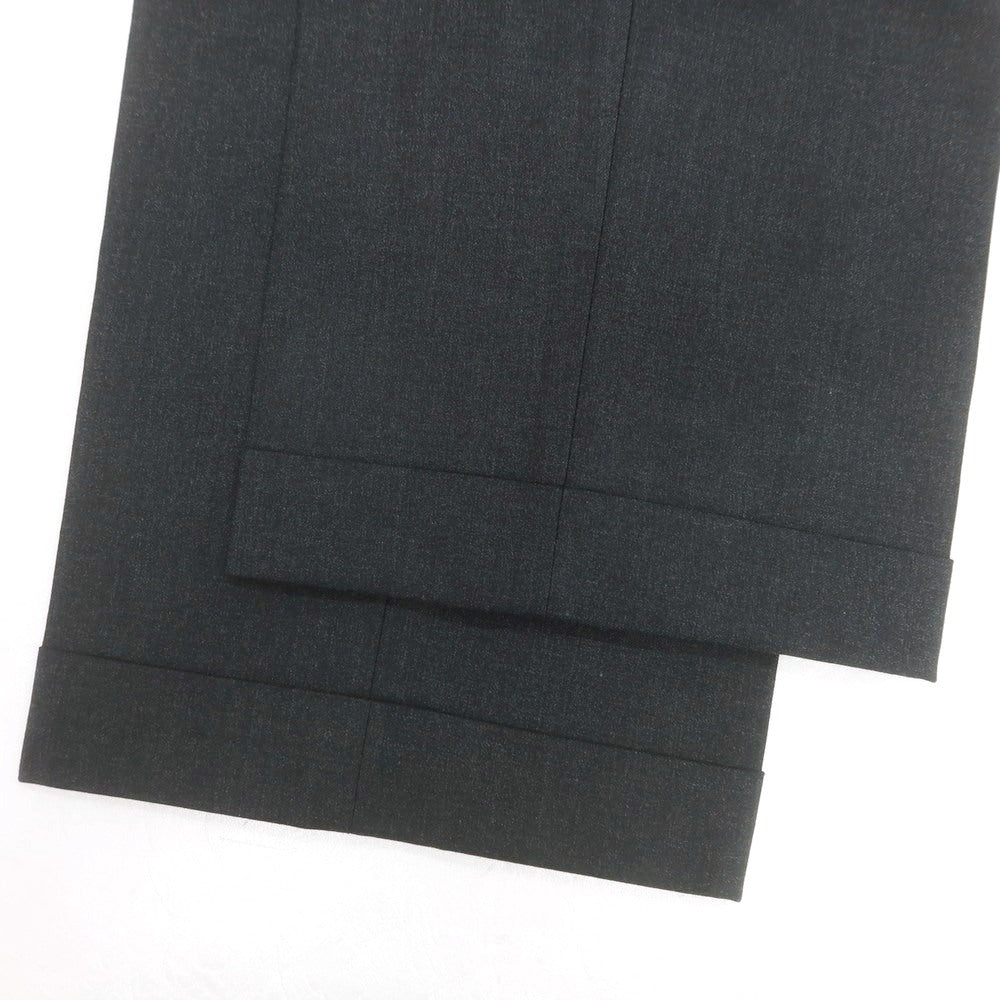 【中古】エルメネジルドゼニア Ermenegildo Zegna ウール ドレススラックスパンツ チャコール【 54 】【 状態ランクC 】【 メンズ 】