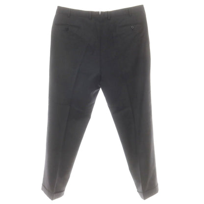 【中古】エルメネジルドゼニア Ermenegildo Zegna ウール ドレススラックスパンツ チャコール【 54 】【 状態ランクC 】【 メンズ 】