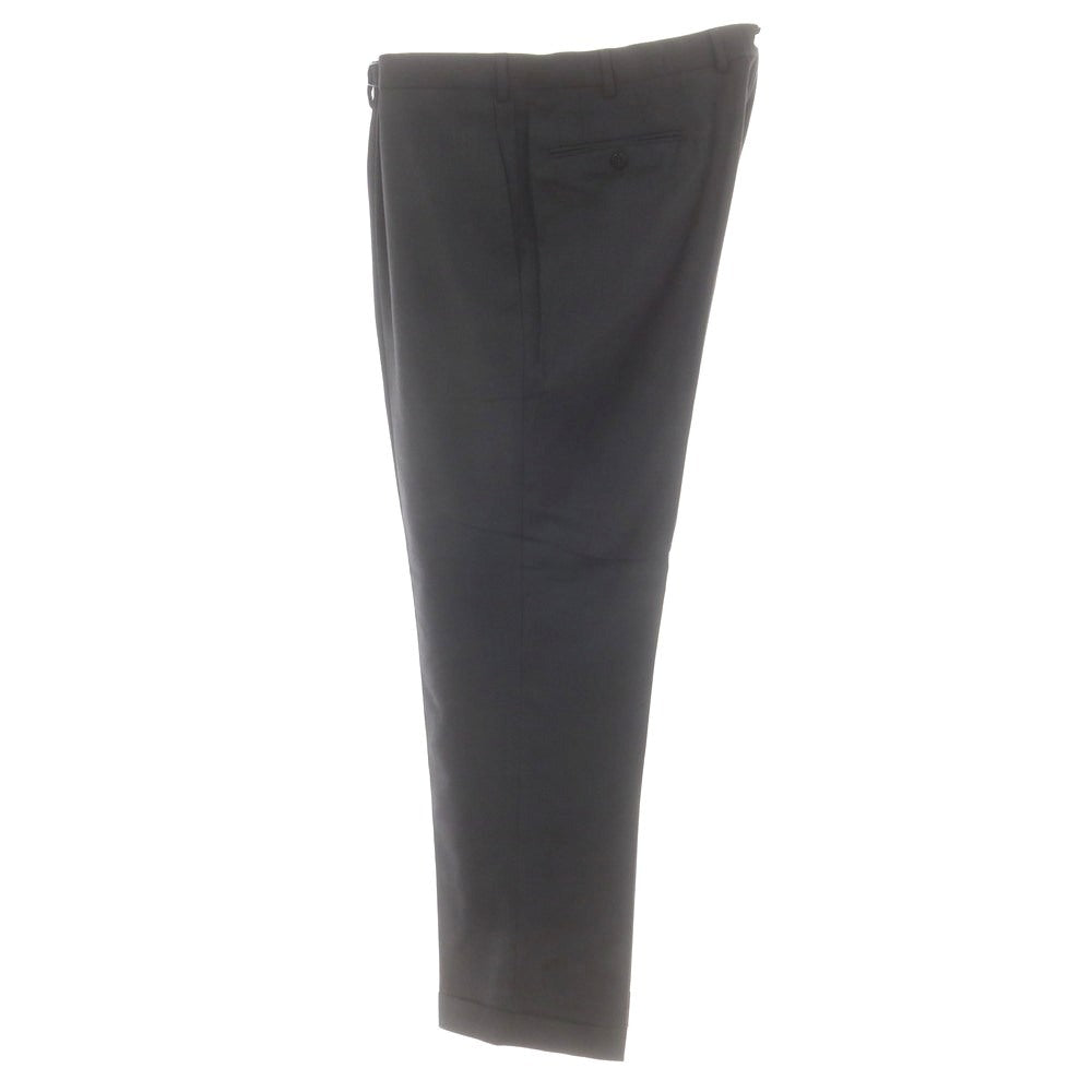 【中古】エルメネジルドゼニア Ermenegildo Zegna ウール ドレススラックスパンツ チャコール【 54 】【 状態ランクC 】【 メンズ 】