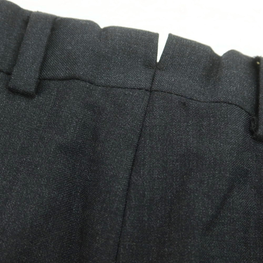 【中古】エルメネジルドゼニア Ermenegildo Zegna ウール ドレススラックスパンツ チャコール【 54 】【 状態ランクC 】【 メンズ 】