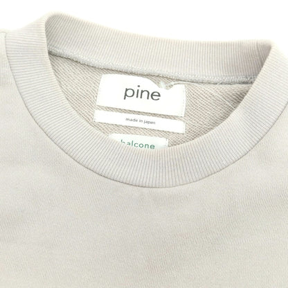 【中古】パイン PINE コットン クルーネック スウェット グレージュ系【 Ｍ 】【 状態ランクB 】【 メンズ 】