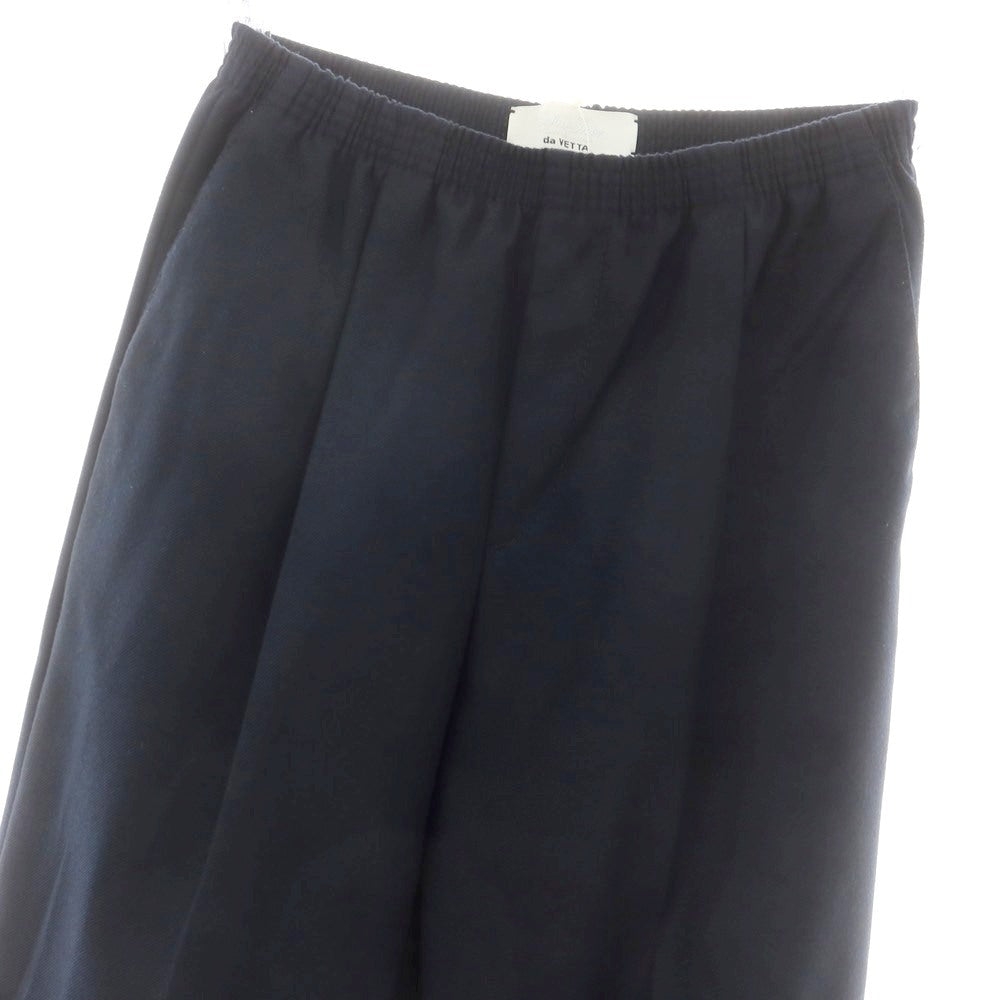 【中古】セラードアー CellarDoor ポリエステルレーヨン イージースラックスパンツ ネイビー【 46 】【 状態ランクB 】【 メンズ 】