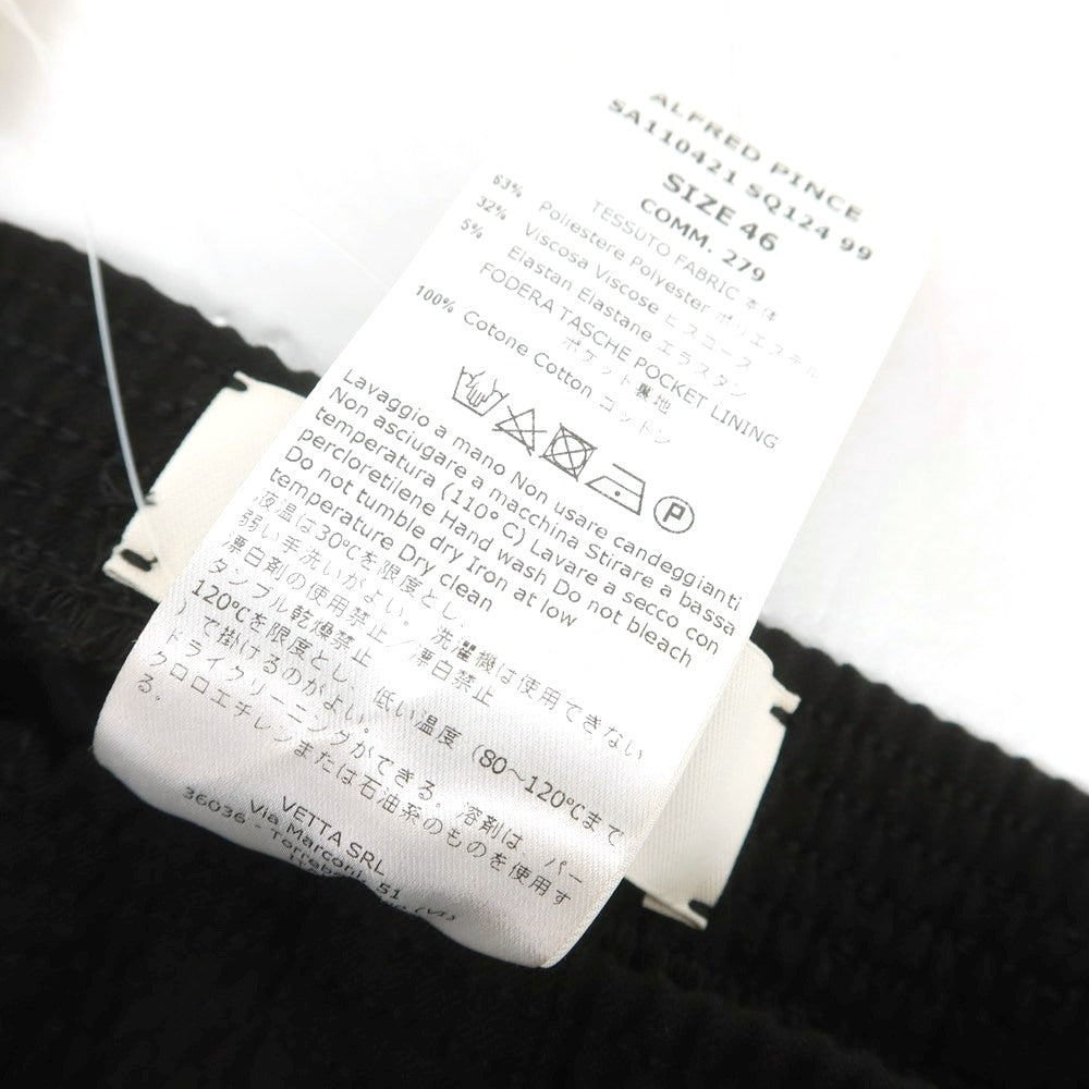 【中古】セラードアー CellarDoor ストレッチ ポリエステルレーヨン イージースラックスパンツ ブラック【 46 】【 状態ランクB 】【 メンズ 】