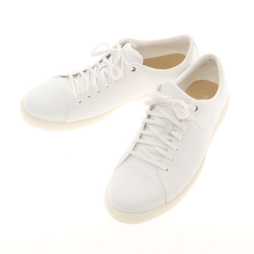 【中古】コールハーン COLE HAAN GRAND CROSSCOURT2 レザー スニーカー オフホワイト【 10 1/2 】【 状態ランクB 】【 メンズ 】