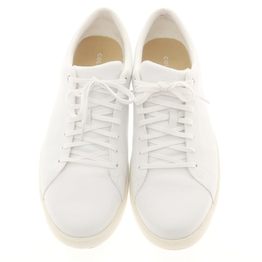 【中古】コールハーン COLE HAAN GRAND CROSSCOURT2 レザー スニーカー オフホワイト【 10 1/2 】【 状態ランクB 】【 メンズ 】