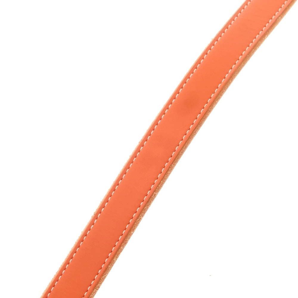 【中古】トリーレザー TORY LEATHER ブライドルレザー ベルト オレンジ【 32 】【 状態ランクC 】【 メンズ 】