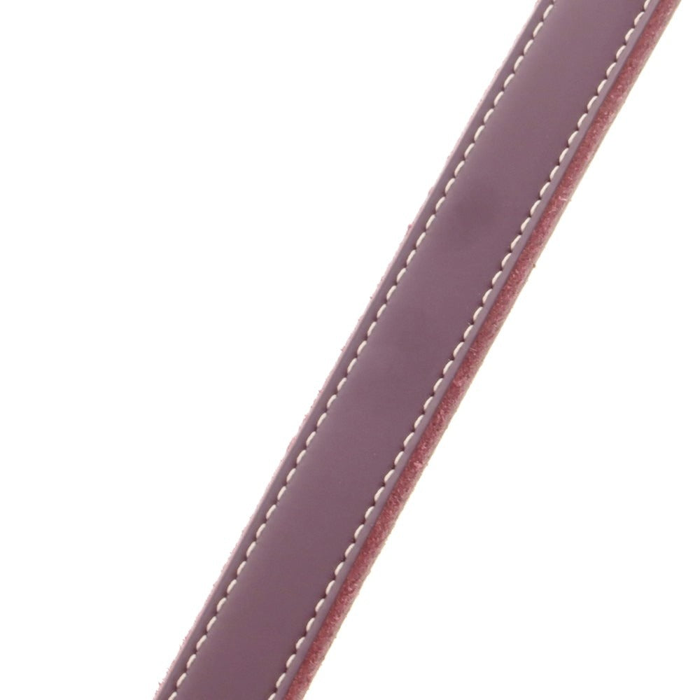 【中古】トリーレザー TORY LEATHER ブライドルレザー ベルト パープル【 サイズ34 】【 状態ランクC 】【 メンズ 】 [APD]