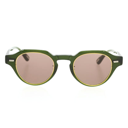 【中古】ユウイチ トヤマ YUICHI TOYAMA U-129 DFW セルフレーム クラウンパント サングラス ダークグリーンxゴールド【サイズ46□23 148】【 状態ランクA 】【 メンズ 】