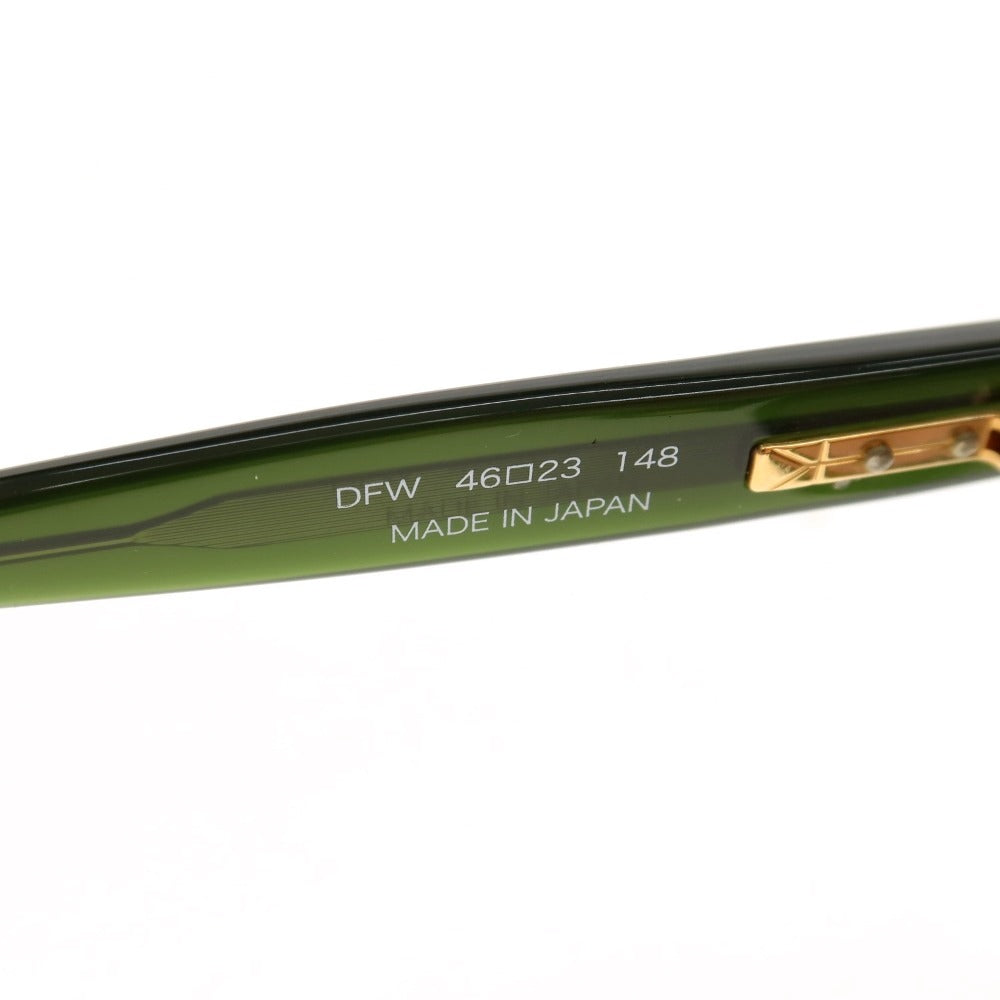 【中古】ユウイチ トヤマ YUICHI TOYAMA U-129 DFW セルフレーム クラウンパント サングラス ダークグリーンxゴールド【サイズ46□23 148】【 状態ランクA 】【 メンズ 】