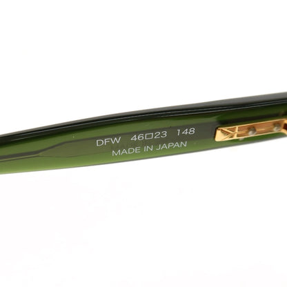 【中古】ユウイチ トヤマ YUICHI TOYAMA U-129 DFW セルフレーム クラウンパント サングラス ダークグリーンxゴールド【サイズ46□23 148】【 状態ランクA 】【 メンズ 】