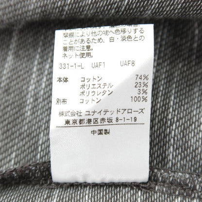 【中古】ア デイ イン ザ ライフ ユナイテッドアローズ a day in the life united arrows コットンポリエステルポリウレタン 半袖ポロシャツ グレーブラウン【サイズXL】【 状態ランクB 】【 メンズ 】