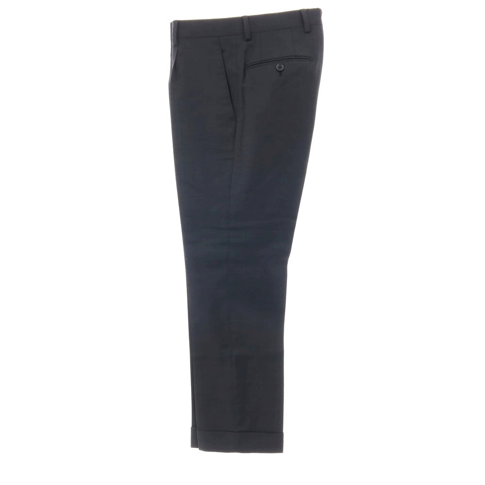 【中古】ラルディーニ LARDINI ポリエステルウール 3つボタンスーツ チャコールグレー【サイズ42】【 状態ランクA 】【 メンズ 】 [DPD]