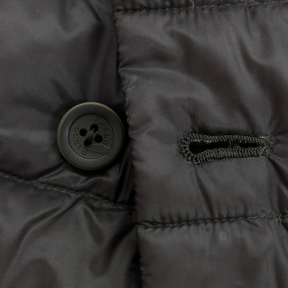 【中古】ヘルノ Herno ナイロン ダブル ダウンベスト グレー【 42 】【 状態ランクB 】【 メンズ 】