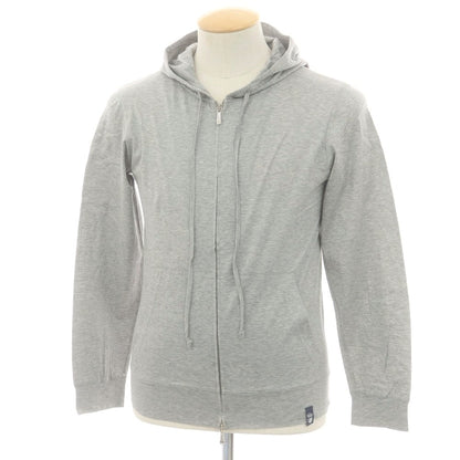 【中古】ドルモア DRUMOHR コットン ダブルジップ パーカー グレー【 S 】【 状態ランクB 】【 メンズ 】