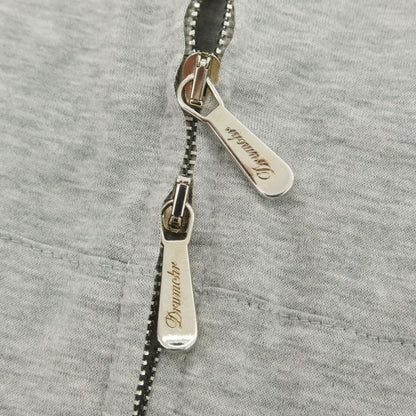 【中古】ドルモア DRUMOHR コットン ダブルジップ パーカー グレー【 S 】【 状態ランクB 】【 メンズ 】