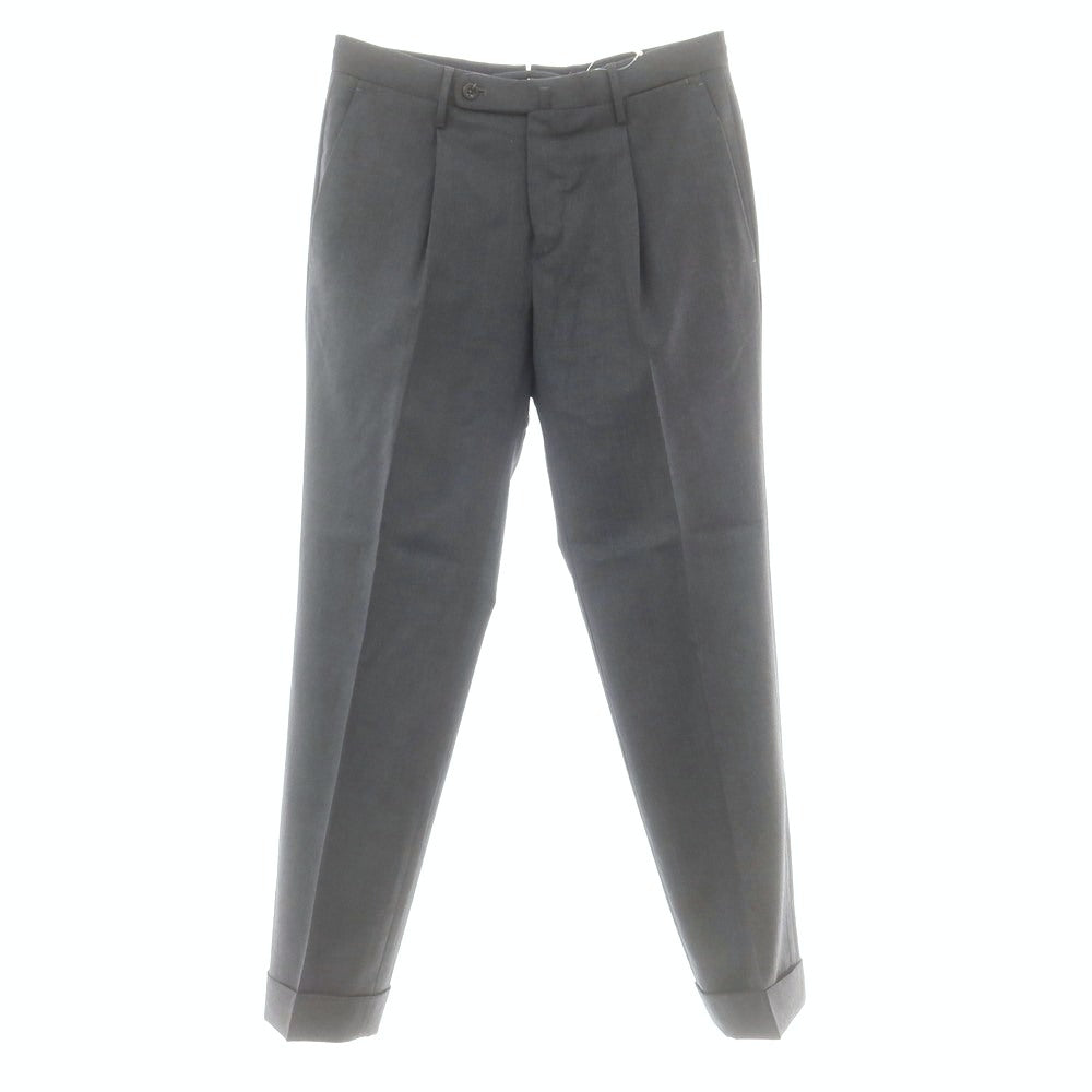 【中古】インコテックス INCOTEX SUPER100’S ウール ドレススラックスパンツ グレー【 44 】【 状態ランクB 】【 メンズ 】