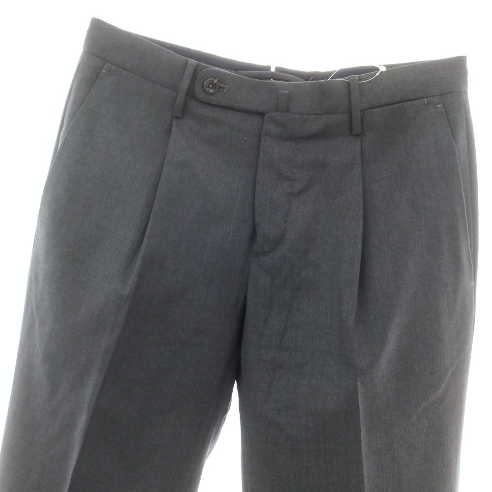 【中古】インコテックス INCOTEX SUPER100’S ウール ドレススラックスパンツ グレー【 44 】【 状態ランクB 】【 メンズ 】