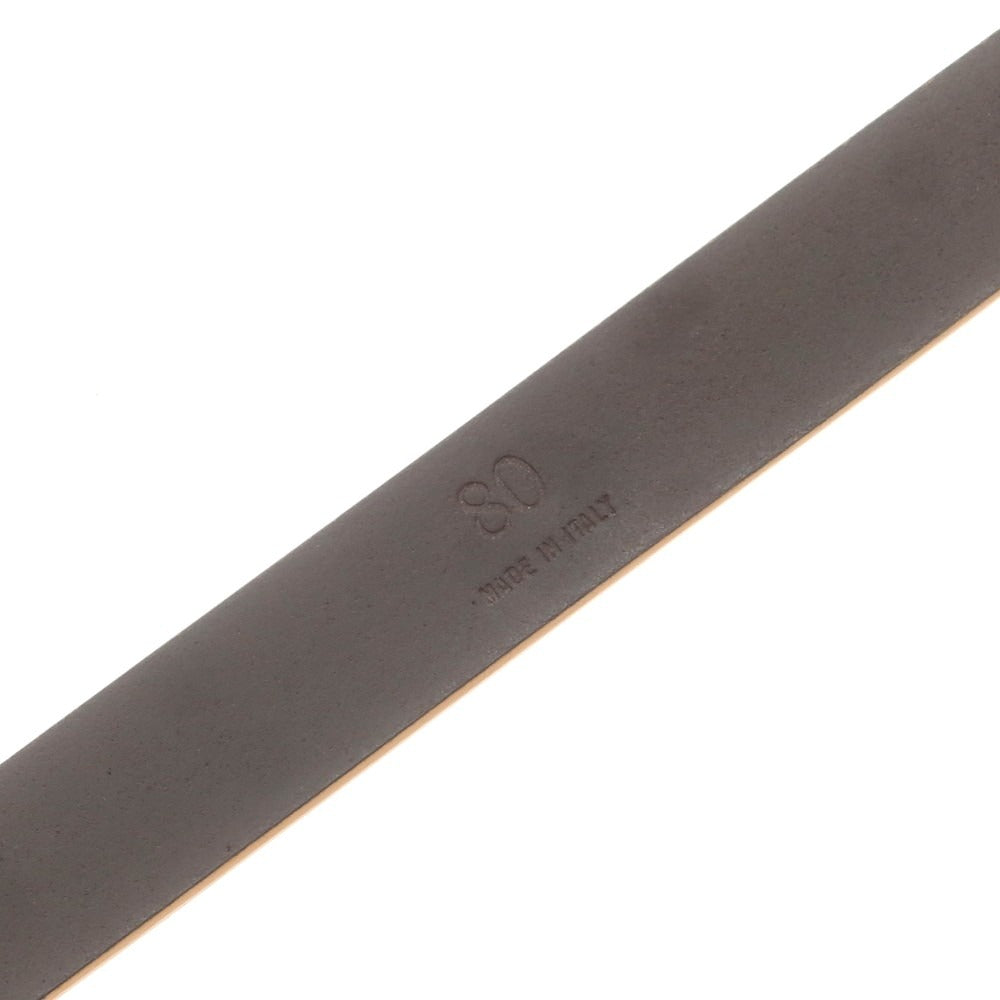 【中古】イルミーチョ il micio レザー ベルト ブラック【 80 】【 状態ランクB 】【 メンズ 】