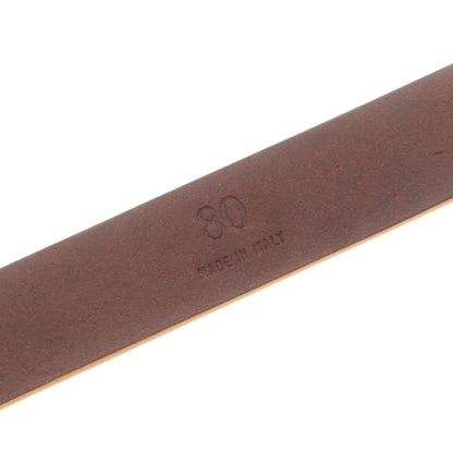 【中古】イルミーチョ il micio レザー ベルト ブラウン【 80 】【 状態ランクB 】【 メンズ 】