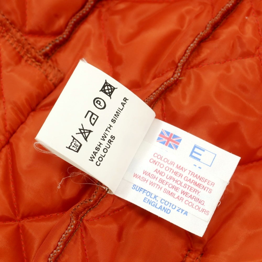 【中古】ラベンハム LAVENHAM ポリエステル キルティングブルゾン オリーブ【 M 】【 状態ランクB 】【 メンズ 】