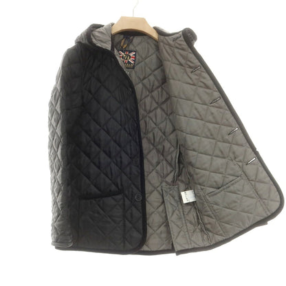 【中古】ラベンハム LAVENHAM ポリエステル キルティングブルゾン ブラック【 M 】【 状態ランクB 】【 メンズ 】