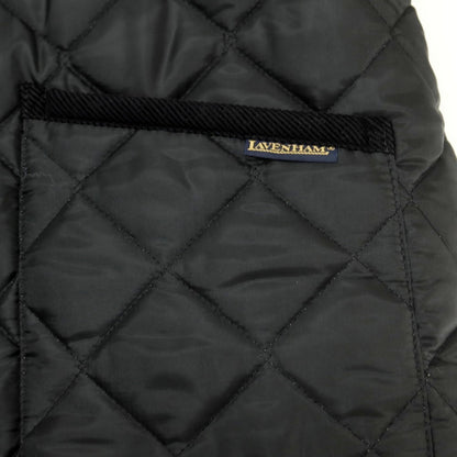 【中古】ラベンハム LAVENHAM ポリエステル キルティングブルゾン ブラック【 M 】【 状態ランクB 】【 メンズ 】