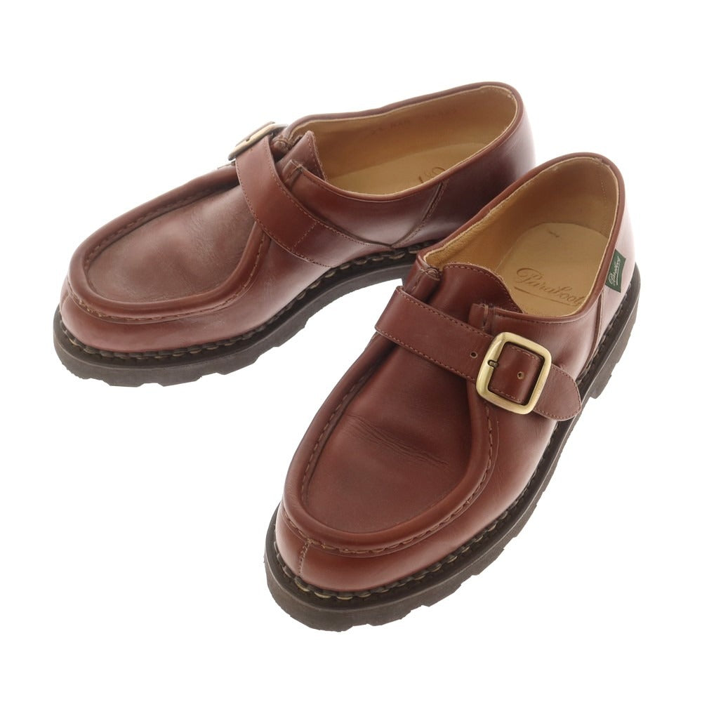 【中古】パラブーツ Paraboot MICHAEL BRIDE ドレスシューズ ブラウン【 40 】【 状態ランクB 】【 メンズ 】